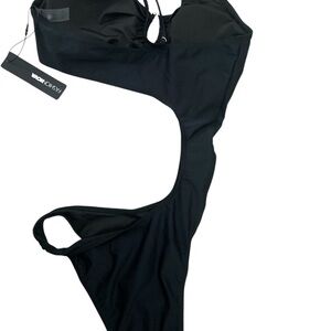 Fashion Nova Black Cutout Monokini. One piece swimsuit. **No tags.**